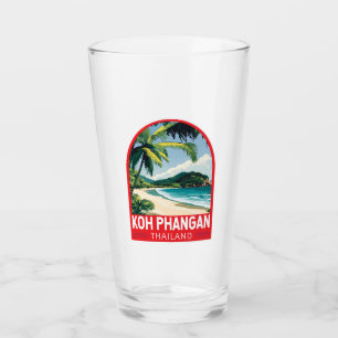 Copo De Pint Koh Phangan Thailand Viagem Art Emblem