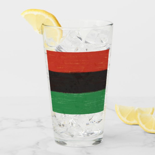 Copo De Pint Kwanzaa Colors (Gelo frontal)