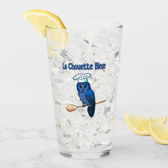 Copo De Pint La Chouette Bleue Cafe (Gelo frontal)
