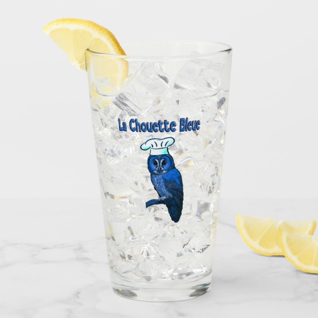 Copo De Pint La Chouette Bleue Cafe (Gelo frontal)