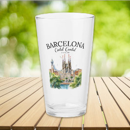 Copo De Pint La Sagrada Familia & Skyline – Barcelona Spain