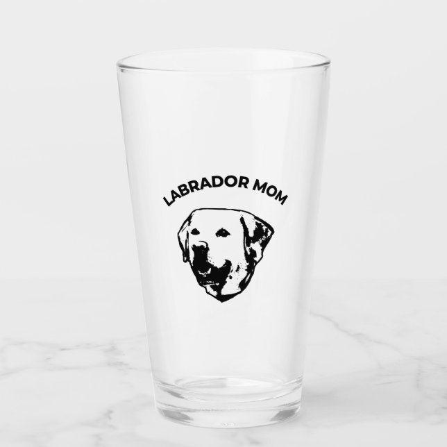 Copo De Pint Labrador Mãe (Frente)