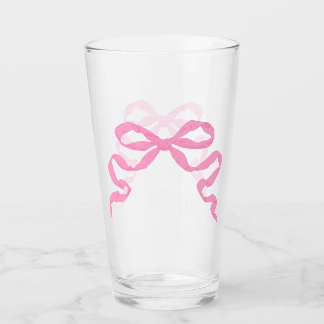 Copo De Pint Laço Rosa (Frente)