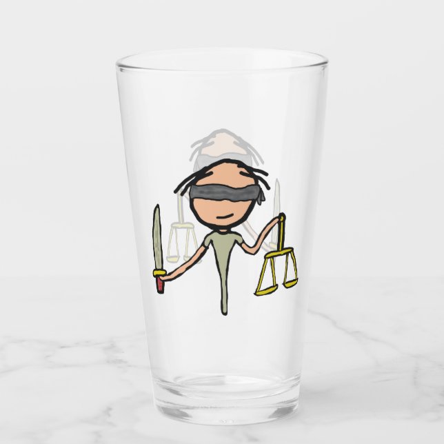 Copo De Pint Lady Justice (Frente)