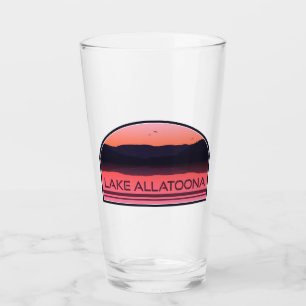 Copo De Pint Lago Allatoona Georgia Red Sunrise