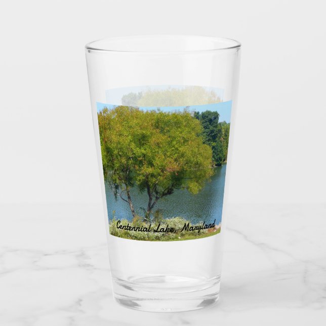 Copo De Pint Lago Centenário em Ellicott, Maryland (Frente)