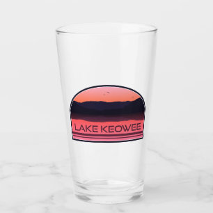 Copo De Pint Lago Keowee South Carolina Red Sunrise