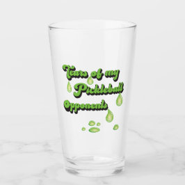 Copo De Pint Lágrimas de meus oponentes de Pickleball Engraçado