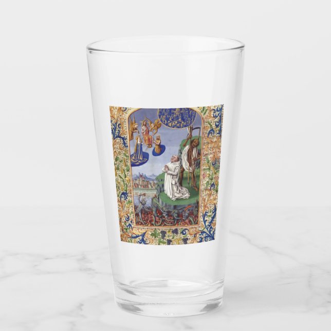 Copo De Pint Lamentações de santo Bernard (Frente)