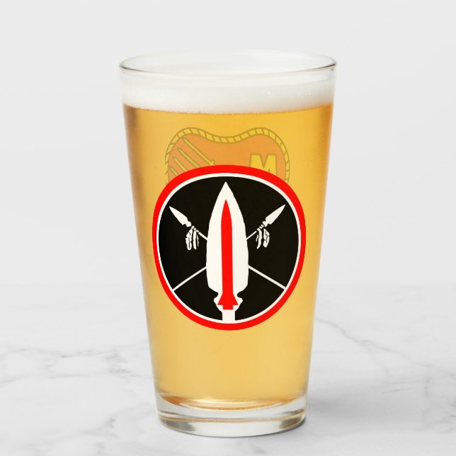 Copo De Pint LANCE & MLRS glass (Frente (Preenchido))