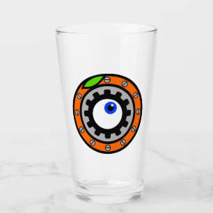 Copo De Pint Laranja De Carrinho