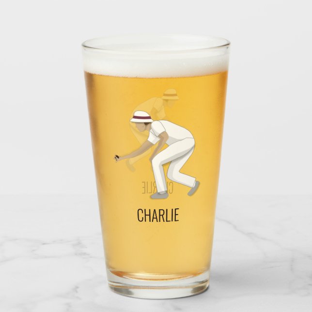 Copo De Pint Lawn Bowls (Frente (Preenchido))