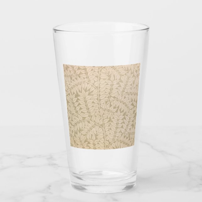 Copo De Pint Leaf e Branch Pattern (por William Morris) (Frente)