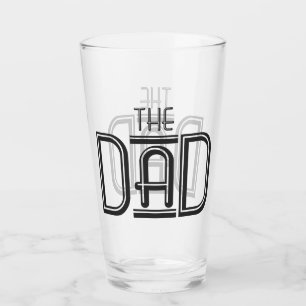 Copo De Pint Legal o Pai com texto preto