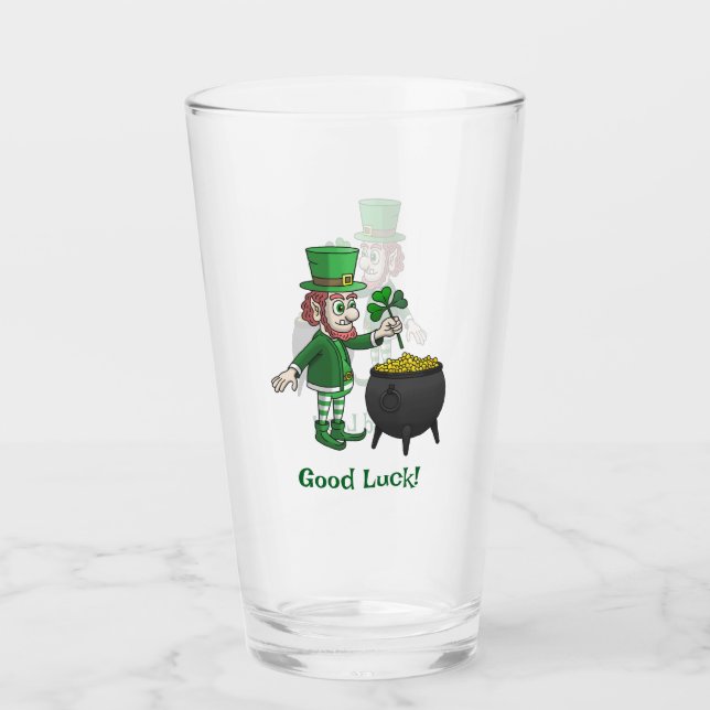 Copo De Pint Leprechauns Good Luck (Frente)