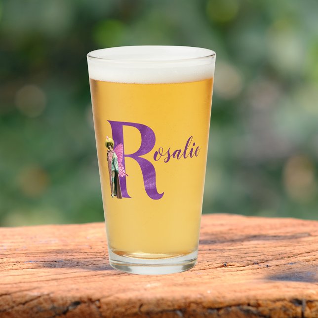 Copo De Pint Letra R Ilustrada Shimmer Puro Campy (Criador carregado)