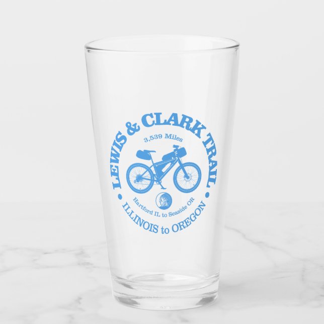 Copo De Pint Lewis & Clark Trail (ciclismo) (Frente)