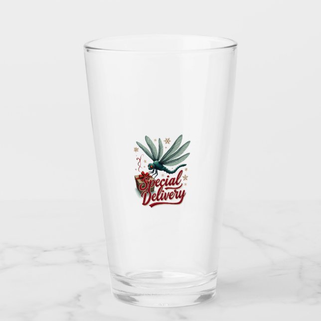 Copo De Pint Libélula de Entrega Presente (Frente)