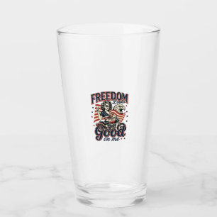 Copo De Pint Liberdade Parece Bom Águia Vintage Patriótica