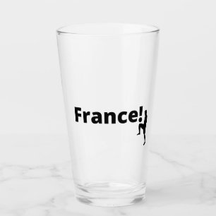 Copo De Pint Liga dos Campeões Europeus da França Glass