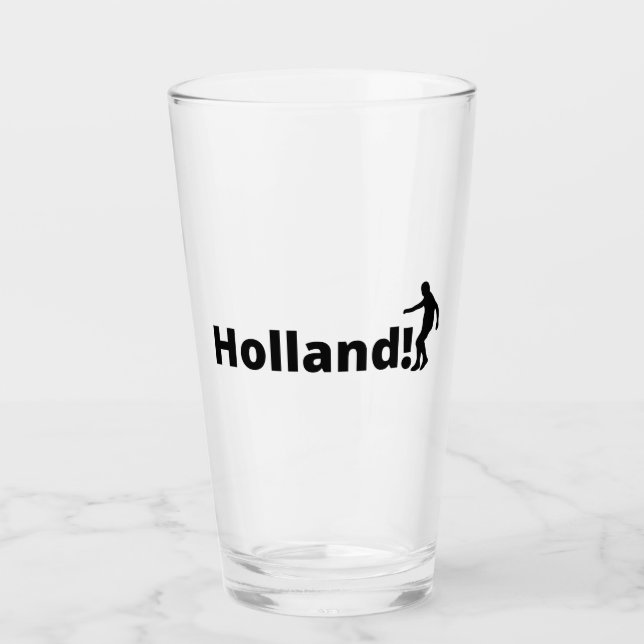 Copo De Pint Liga Europeia dos Campeões - Holland Glass (Frente)