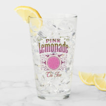 Limonada Cor-De-Rosa, Doce Vintage, No Gelo
