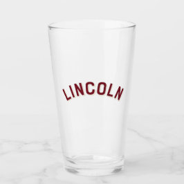 Copo De Pint Lincoln, Arca de Vintage de Nebraska
