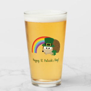 Copo De Pint Lindo Leprechaunouriço Dia de São Patrício 