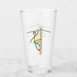 Copo De Pint Lineman Stickman