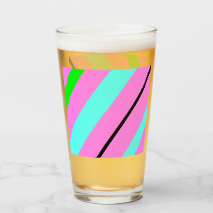 Copo De Pint Linhas coloridas
