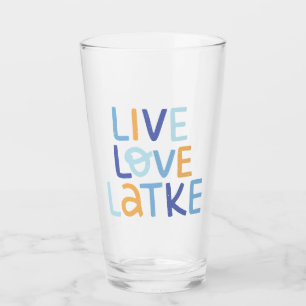 Copo De Pint Live Love Latke Hanukkah Design