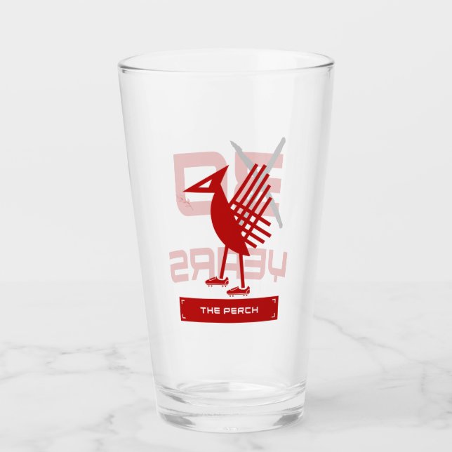 Copo De Pint Liverpool FC Inspirado em Bespoke Beer Glass (Frente)