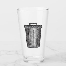 Copo De Pint Lixo da Glitter