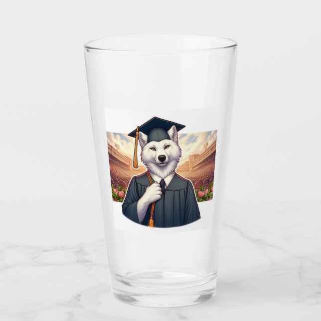 Copo De Pint Lobo Graduado (Frente)