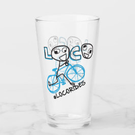 Copo De Pint LOCORide vidro de impressão