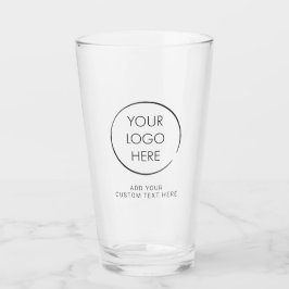 Copo De Pint Logotipo básico personalizado, comercial ou Market