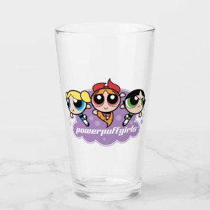 Copo De Pint Logotipo da equipe de garotas do Powerpuff