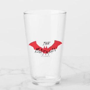 Copo De Pint Logotipo de Bat Manuscrito de Batman