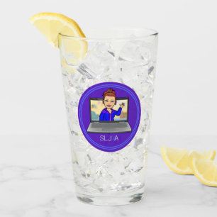 Copo De Pint Logotipo de desenho SLJ-VA