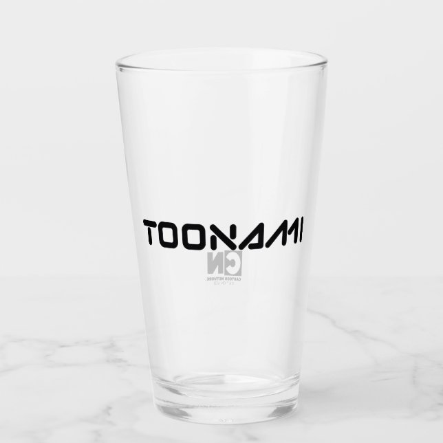 Copo De Pint Logotipo de fonte digital Toonami (Frente)
