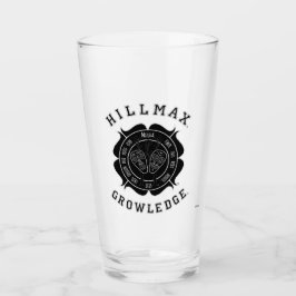 Copo De Pint Logotipo do conhecimento Hillmax Black White Pint 