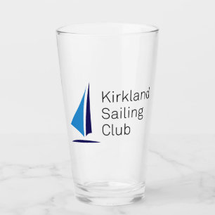 Copo De Pint Logotipo do Kirkland Sailing Club