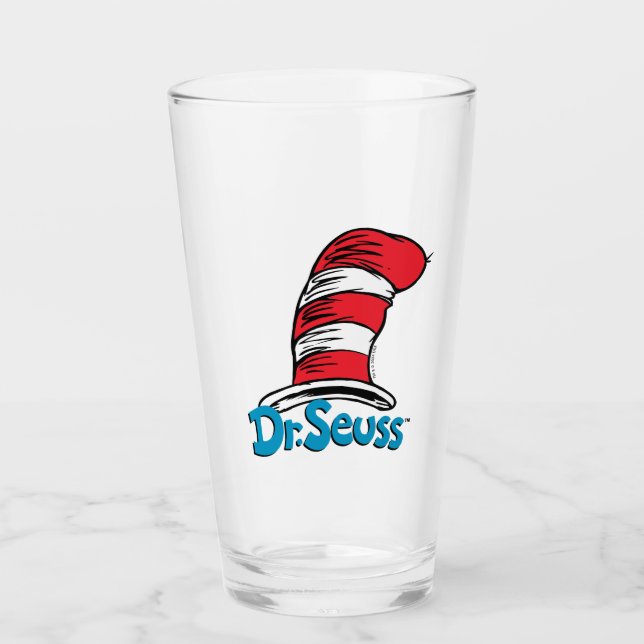 Copo De Pint Logotipo Dr Seuss Hat (Frente)
