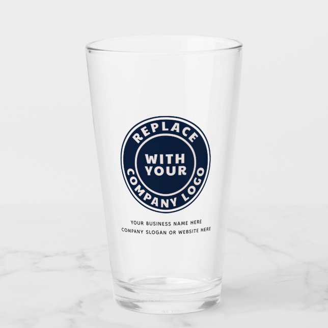 Copo De Pint Logotipo e Nome Comercial Personalizados (Frente)