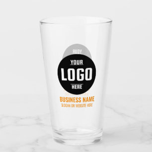 Copo De Pint Logotipo e Texto Personalizados Caneca de Cerveja