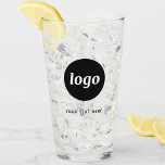 Copo De Pint Logotipo e Texto simples para empresa<br><div class="desc">Logotipo simples e texto personalizado para sua empresa. Substitua o logotipo e o texto por você para personalizar. Use-os você mesmo,  entregue-os aos seus funcionários e colegas de trabalho,  venda-os a clientes e clientes ou os entregue como material promocional para inspirar a lealdade do cliente.</div>