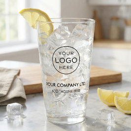 Copo De Pint Logotipo Empresarial Personalizado