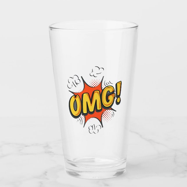 Copo De Pint logotipo OMG (Frente)