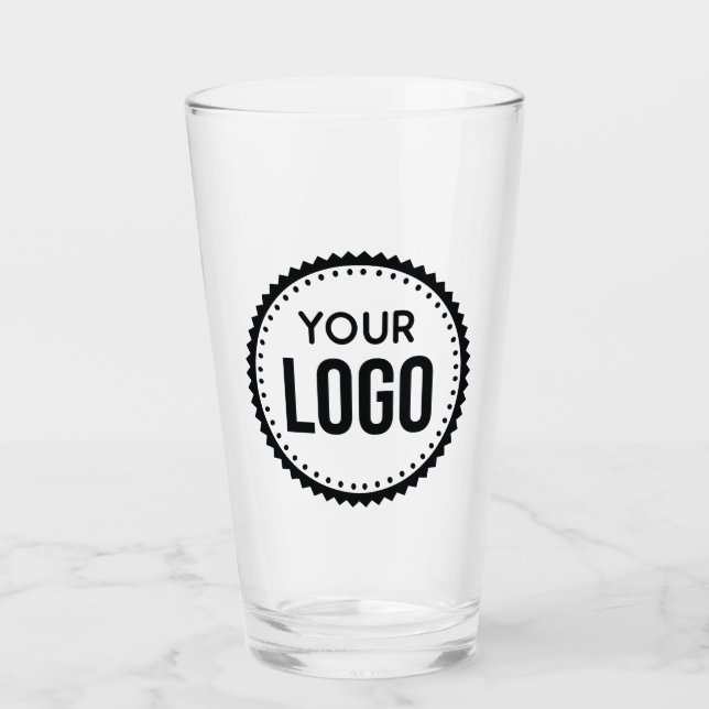 Copo De Pint Logotipo Personalizado da Empresa (Frente)