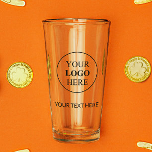 Copo De Pint Logotipo Promocional Personalizado – Sem Pedido Mí